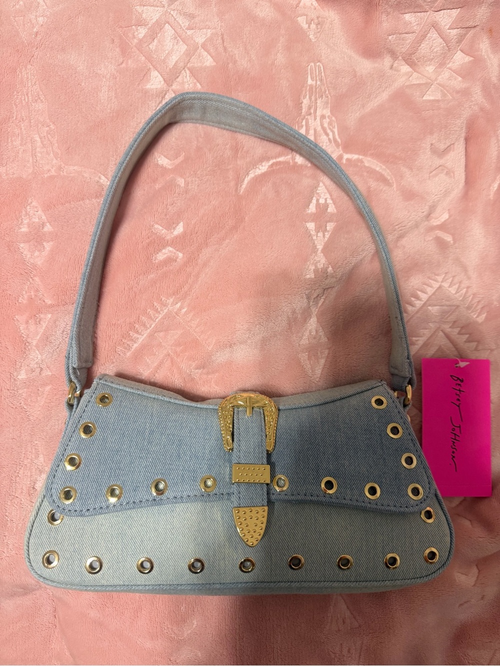 betsey johnson buckle handbag bundle